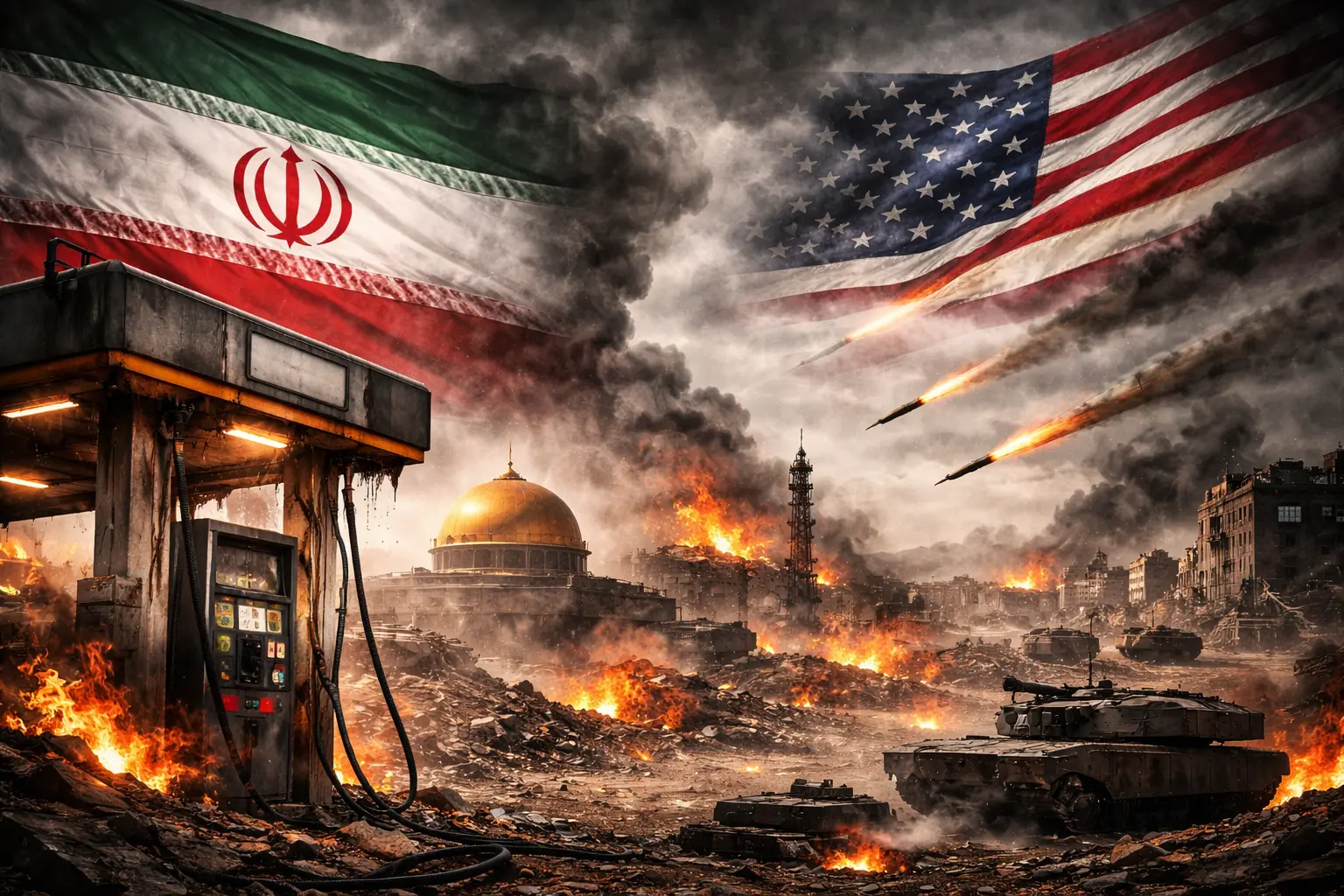 Middle East War: 4 हफ्तों में पलटी बाज़ी, ईरान का झटका, US फंसा !